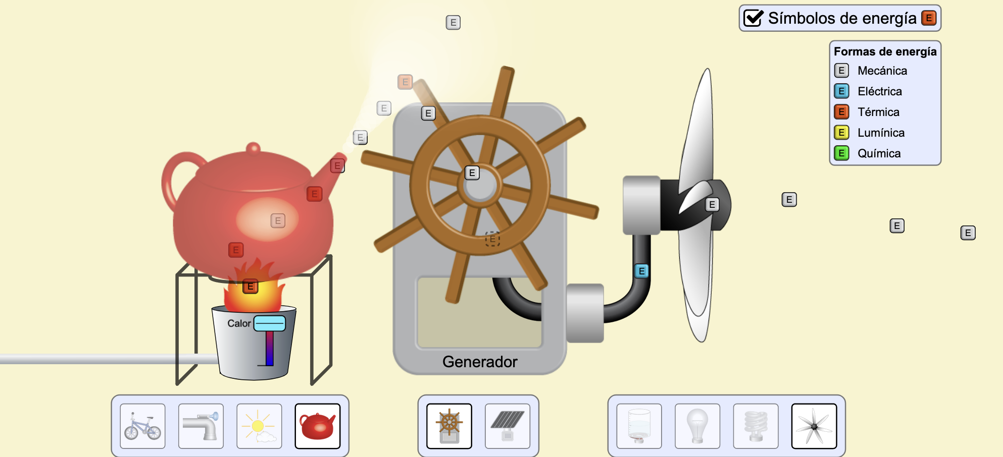 Simulacion energías